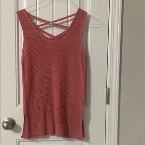 Soho Coral Knit Tank Top